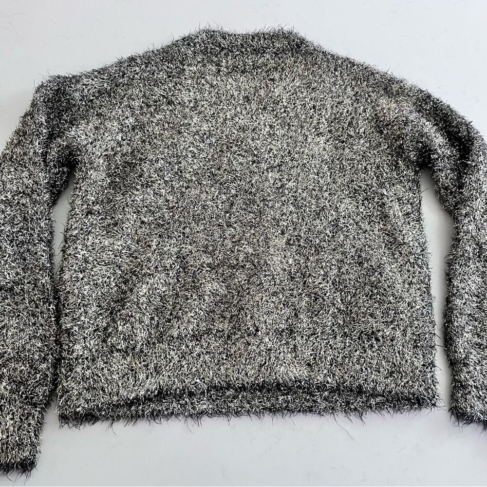 Tucker + Tate Girls Gold Metallic Tinsel Holiday Pullover Sweater size 10/12 - Picture 7 of 7